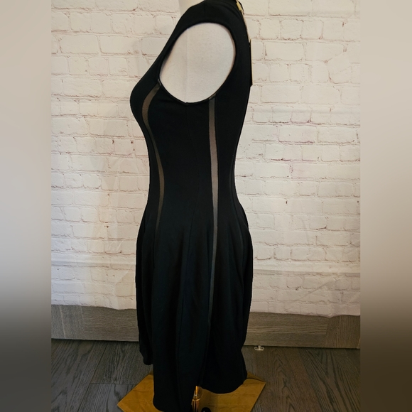 Torn by Ronny Kobo Delilah Mesh Dress in Black | XS | NWT - Picture 4 of 13